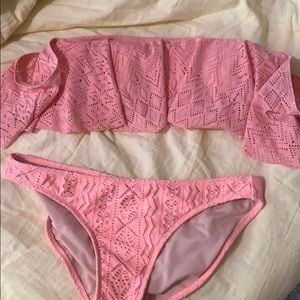 OFF THE SHOULDER STRAPLESS BIKINI